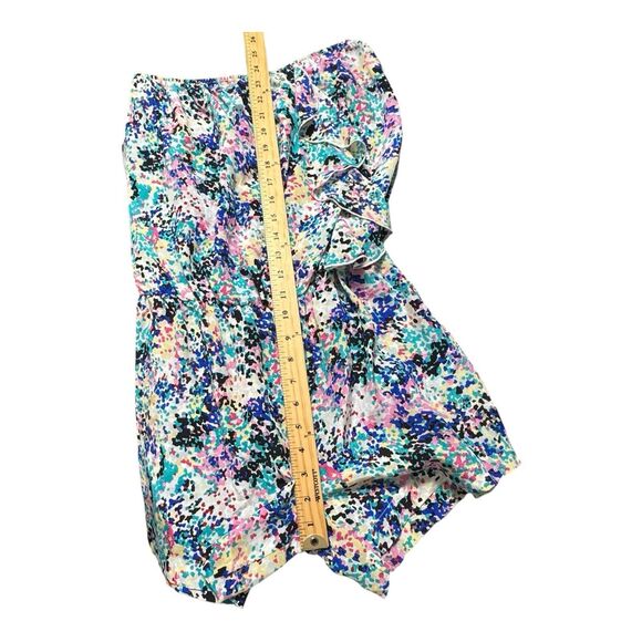 Karina Grimaldi Silk Playsuit Large Floral Feminine Boho Soft Clean Girl Romper - Picture 10 of 11